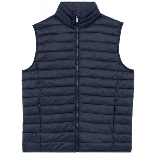 navy blue Chaleco ecorresponsable ligero hombre