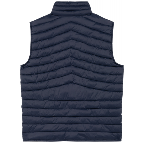 navy blue Chaleco ecorresponsable ligero hombre