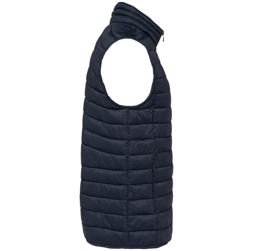 navy blue Chaleco ecorresponsable ligero hombre