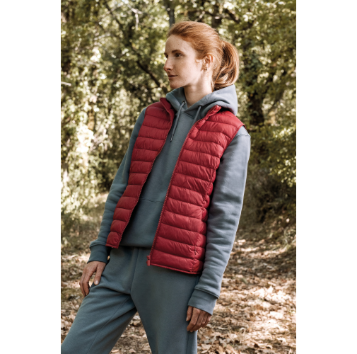 Chaleco ecorresponsable ligero mujer