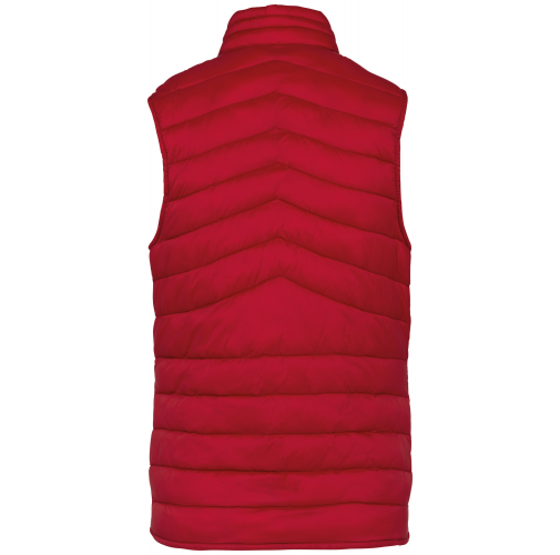 hibiscus red Chaleco ecorresponsable ligero mujer