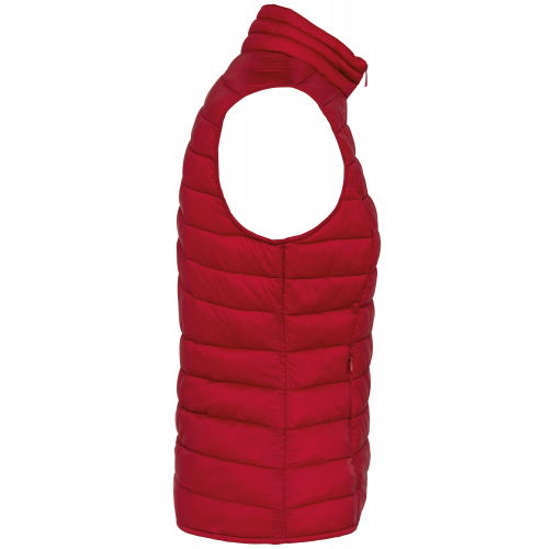 hibiscus red Chaleco ecorresponsable ligero mujer