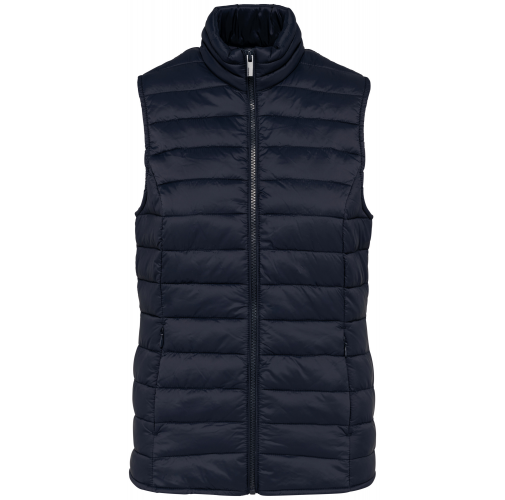 navy blue Chaleco ecorresponsable ligero mujer