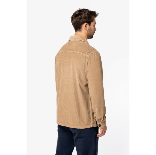 Chaqueta ecorresponsable de pana hombre