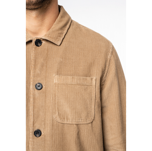 Chaqueta ecorresponsable de pana hombre
