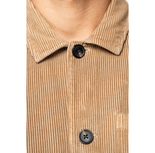 Chaqueta ecorresponsable de pana hombre