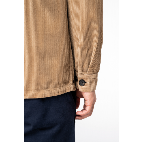 Chaqueta ecorresponsable de pana hombre