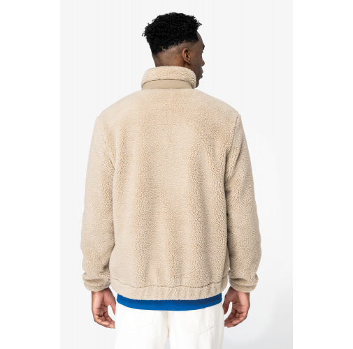 Chaqueta ecorresponsable de sherpa unisex