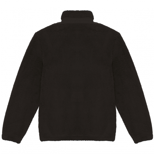 black Chaqueta ecorresponsable de sherpa unisex