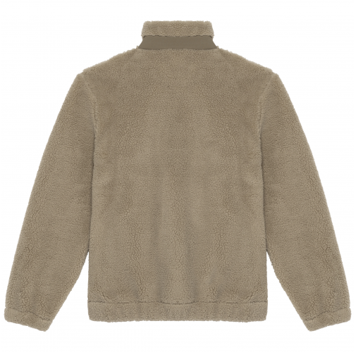 wet sand / driftwood Chaqueta ecorresponsable de sherpa unisex