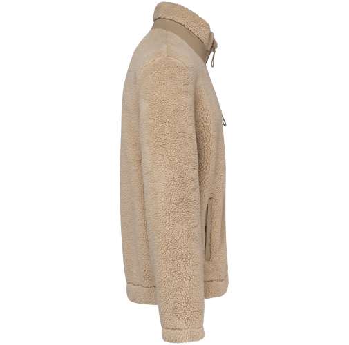 wet sand / driftwood Chaqueta ecorresponsable de sherpa unisex