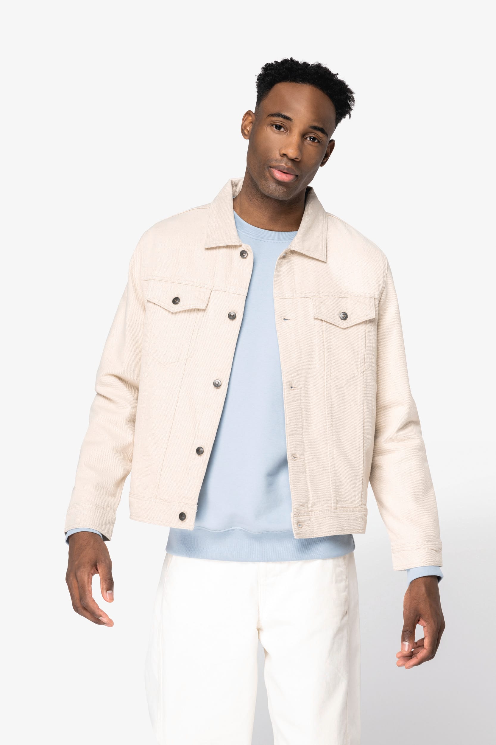 Chaqueta ecorresponsable de cáñamo hombre