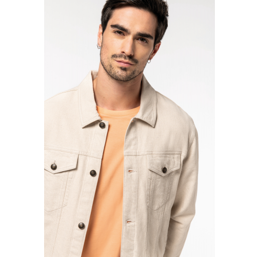 Chaqueta ecorresponsable de cáñamo hombre