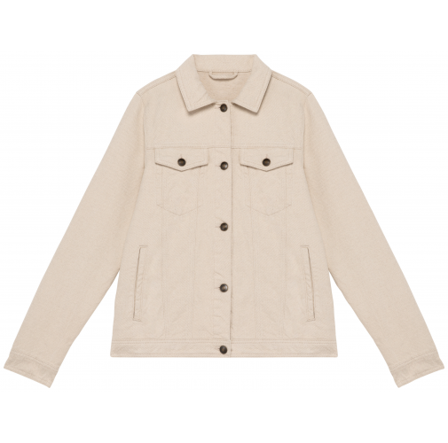 raw natural Chaqueta ecorresponsable de cáñamo hombre