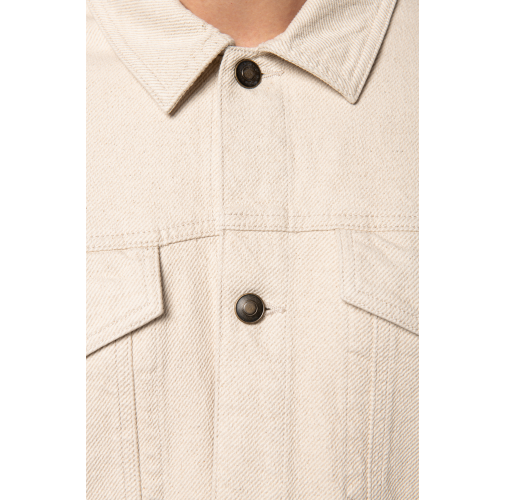 Chaqueta ecorresponsable de cáñamo hombre