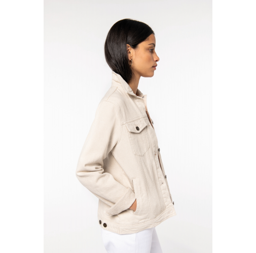 Chaqueta ecorresponsable de cáñamo mujer