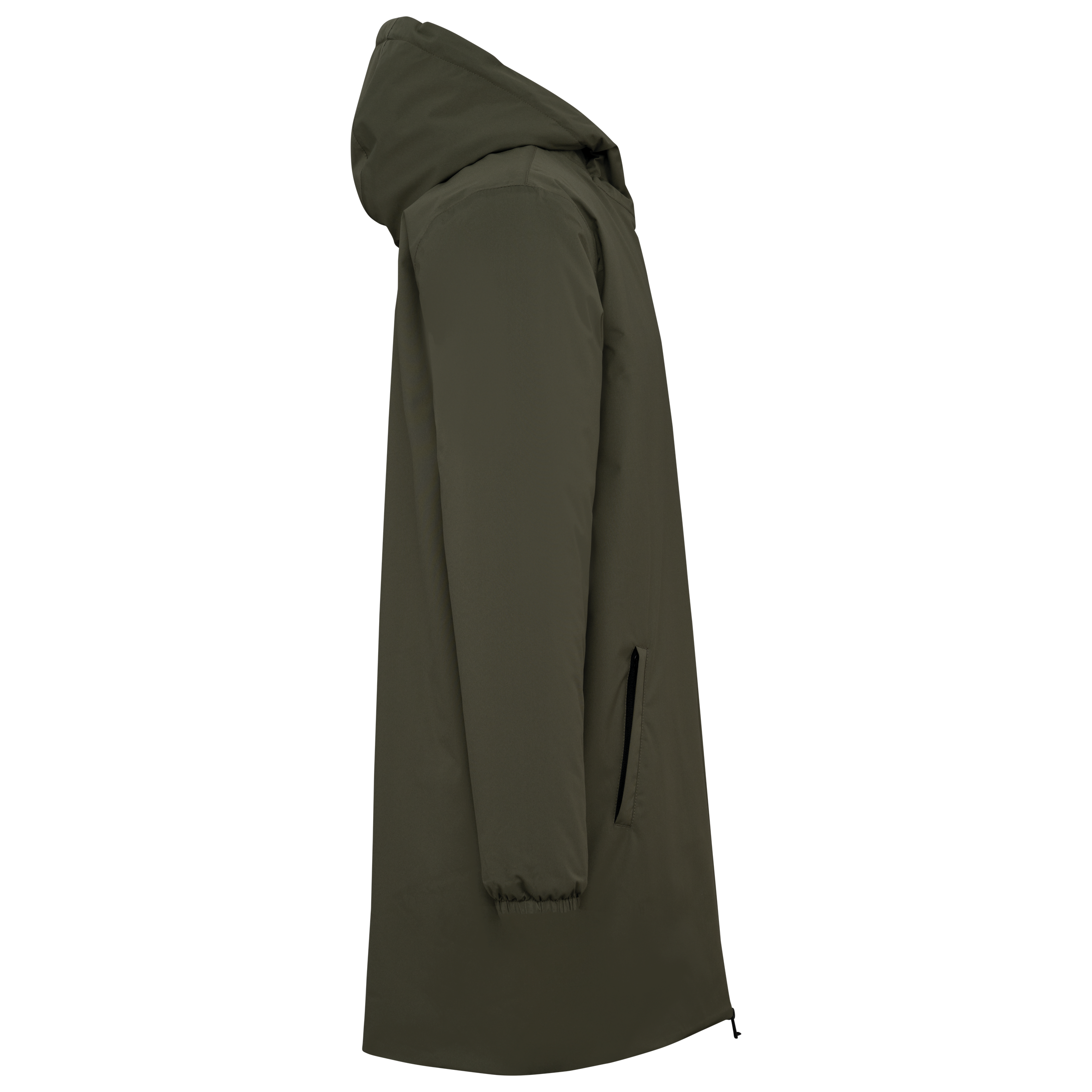 Chaqueta ecorresponsable impermeable con forro de sherpa unisex