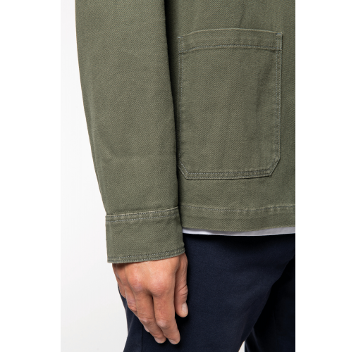 Chaqueta worker ecorresponsable efecto lavado hombre