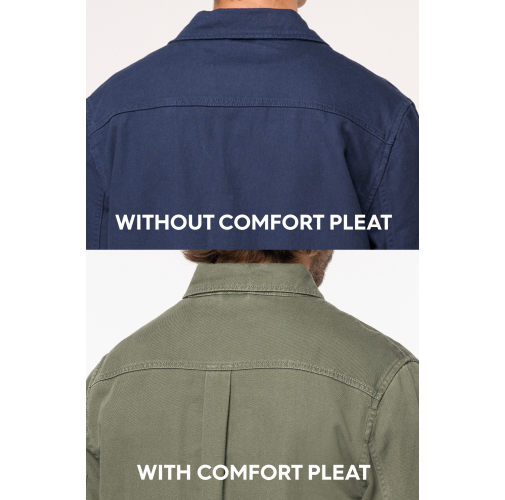 Chaqueta worker ecorresponsable efecto lavado hombre