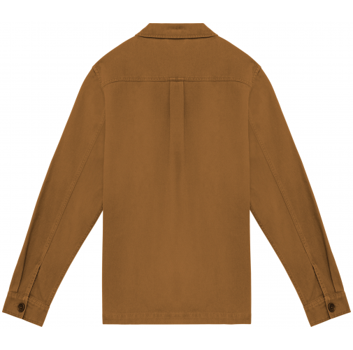 washed brown sugar Chaqueta worker ecorresponsable efecto lavado hombre