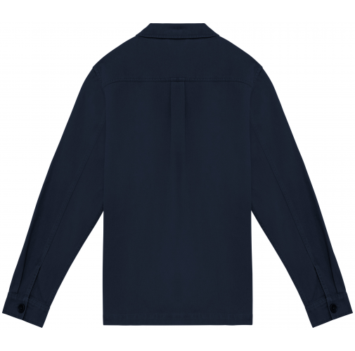 washed navy blue Chaqueta worker ecorresponsable efecto lavado hombre