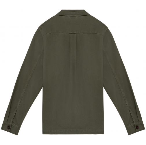 washed organic khaki Chaqueta worker ecorresponsable efecto lavado hombre