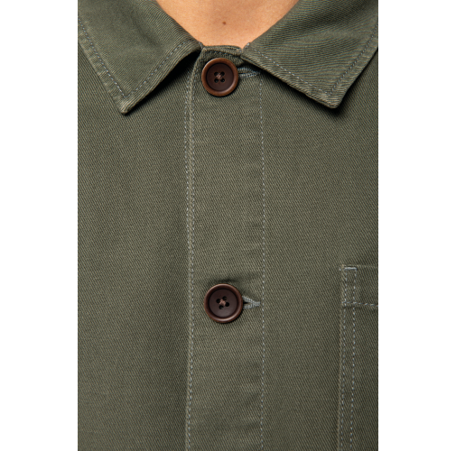 Chaqueta worker ecorresponsable efecto lavado hombre