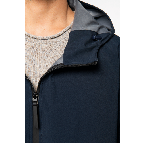 Chaqueta ecorresponsable impermeable unisex