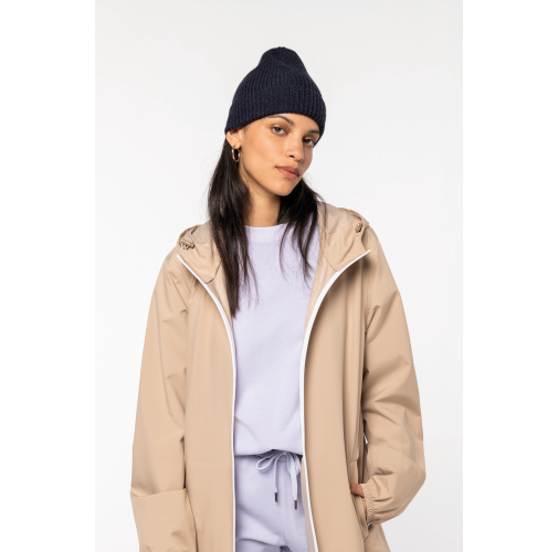 Chaqueta ecorresponsable impermeable unisex