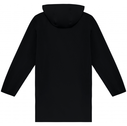 black Chaqueta ecorresponsable impermeable unisex