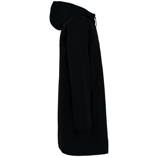 black Chaqueta ecorresponsable impermeable unisex