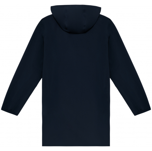 navy blue Chaqueta ecorresponsable impermeable unisex