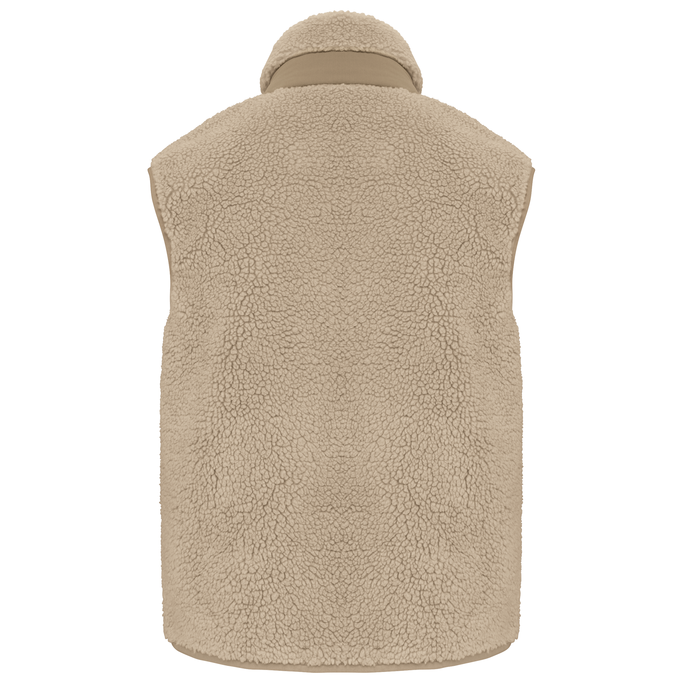 Chaleco ecorresponsable de sherpa unisex