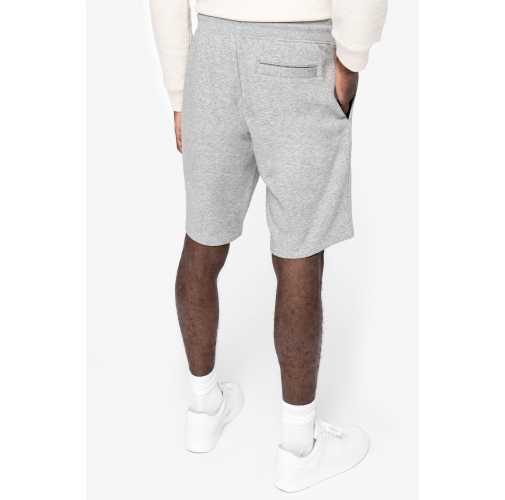 Bermudas ecorresponsables de felpa hombre