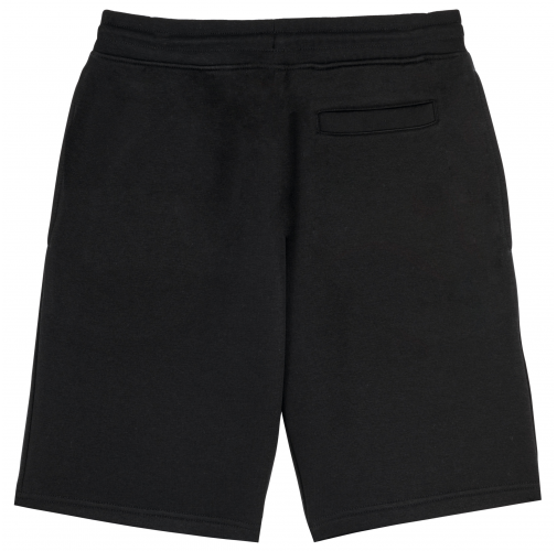 black Bermudas ecorresponsables de felpa hombre