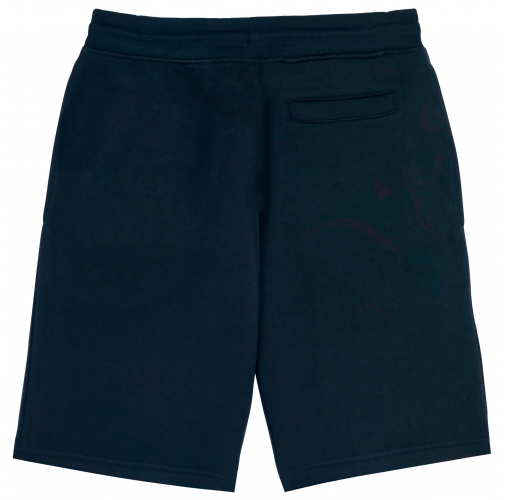 navy blue Bermudas ecorresponsables de felpa hombre