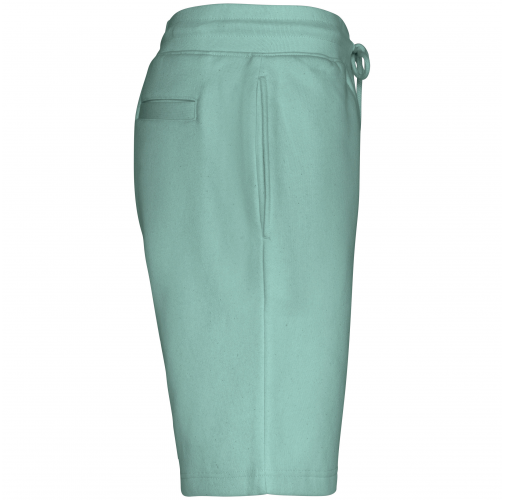jade green Bermudas ecorresponsables de felpa hombre