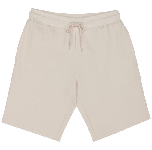 raw natural Bermudas ecorresponsables de felpa hombre