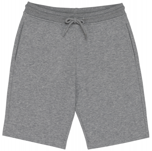 moon grey heather Bermuda ecorresponsable de felpa infantil