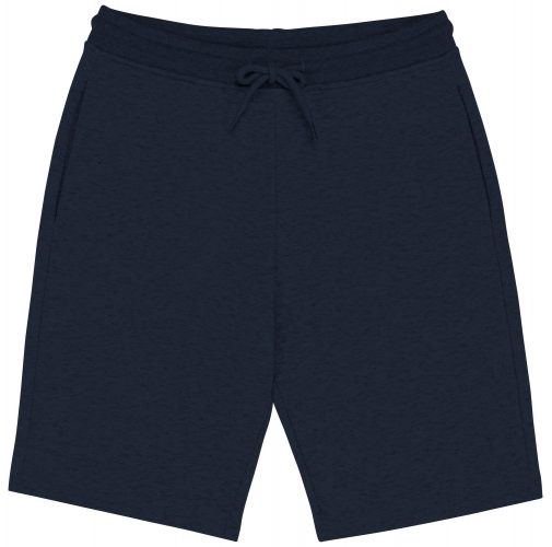 navy blue Bermuda ecorresponsable de felpa infantil