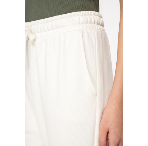 Pantalón de jogging ecorresponsable holgado French Terry mujer