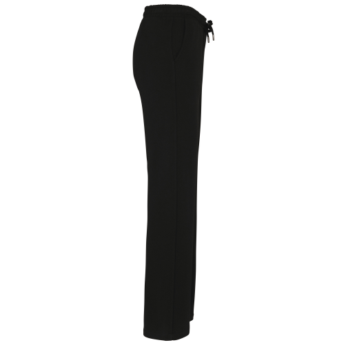 black Pantalón de jogging ecorresponsable holgado French Terry mujer