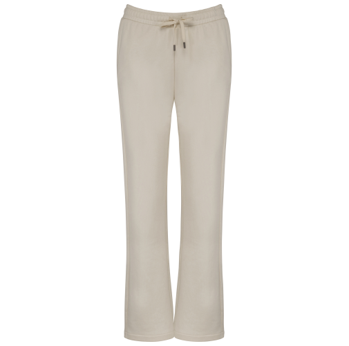 ivory Pantalón de jogging ecorresponsable holgado French Terry mujer