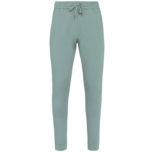 washed jade green Pantalón de jogging ecorresponsable French Terry unisex