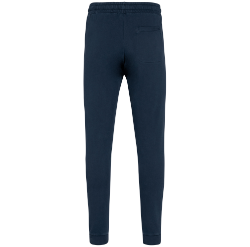 washed navy blue Pantalón de jogging ecorresponsable French Terry unisex