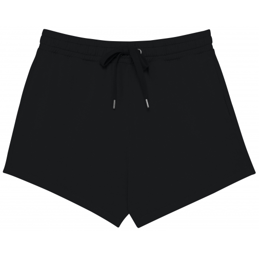 washed black Short ecorresponsable French Terry mujer