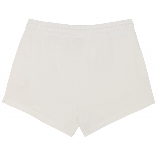washed ivory Short ecorresponsable French Terry mujer