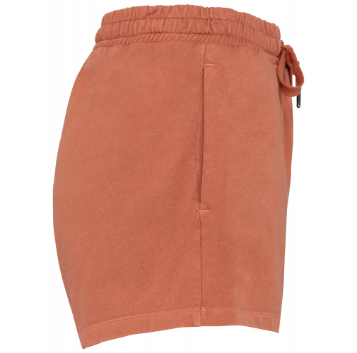 washed pomelo Short ecorresponsable French Terry mujer
