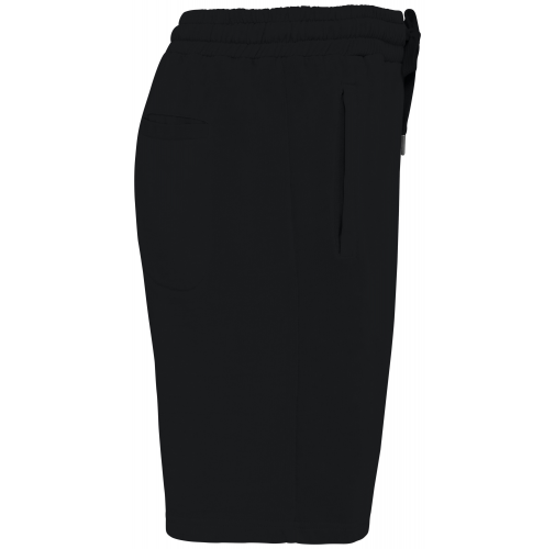 washed black Short ecorresponsable French Terry hombre