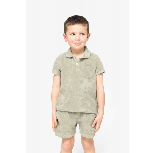 Short ecorresponsable de rizo niño